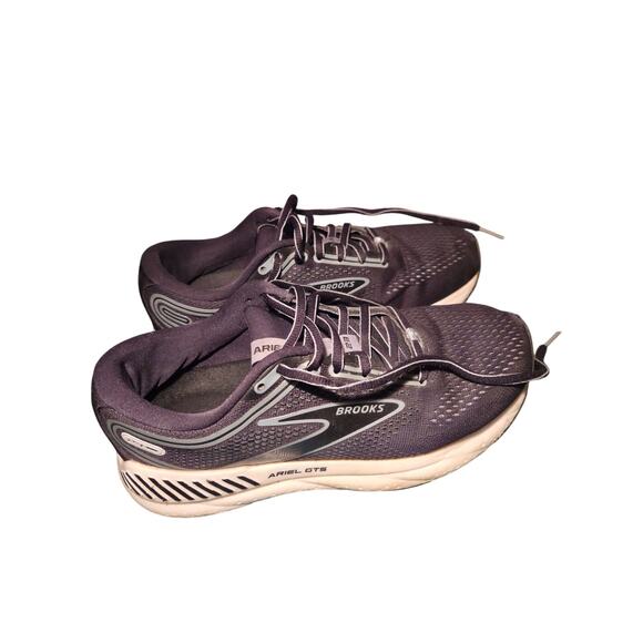 Brooks Ariel GTS 23 Women’s Running Shoes 7 Wide Black White Cushioned Support - Picture 2 of 7